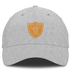 Las Vegas Raiders Front Office Adjustable Hat Heather Gray