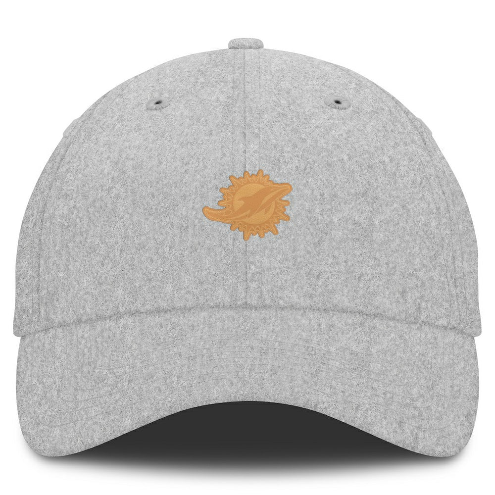 Miami Dolphins Front Office Adjustable Hat Heather Gray