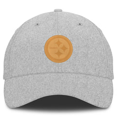 Pittsburgh Steelers Front Office Adjustable Hat Heather Gray