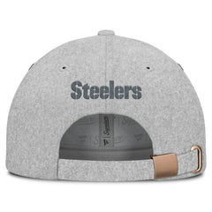Pittsburgh Steelers Front Office Adjustable Hat Heather Gray