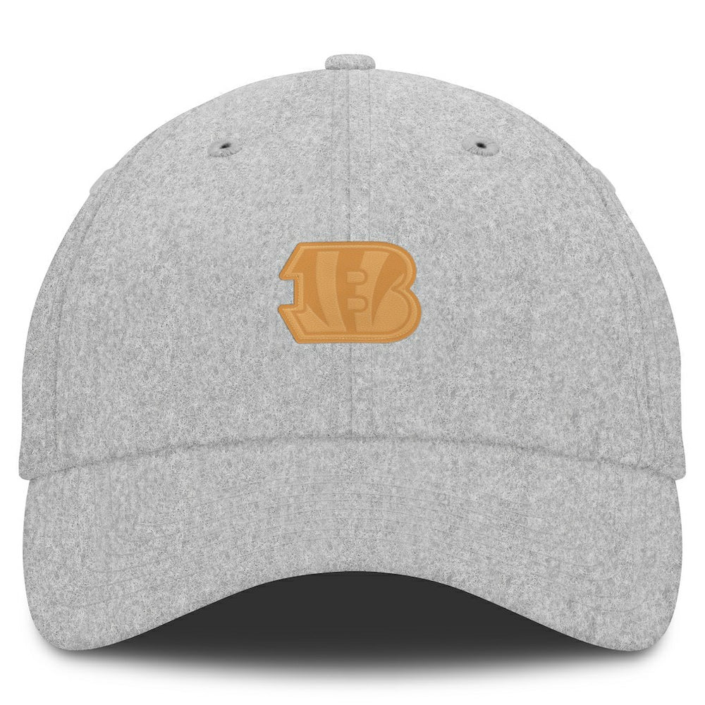 Cincinnati Bengals Front Office Adjustable Hat Heather Gray