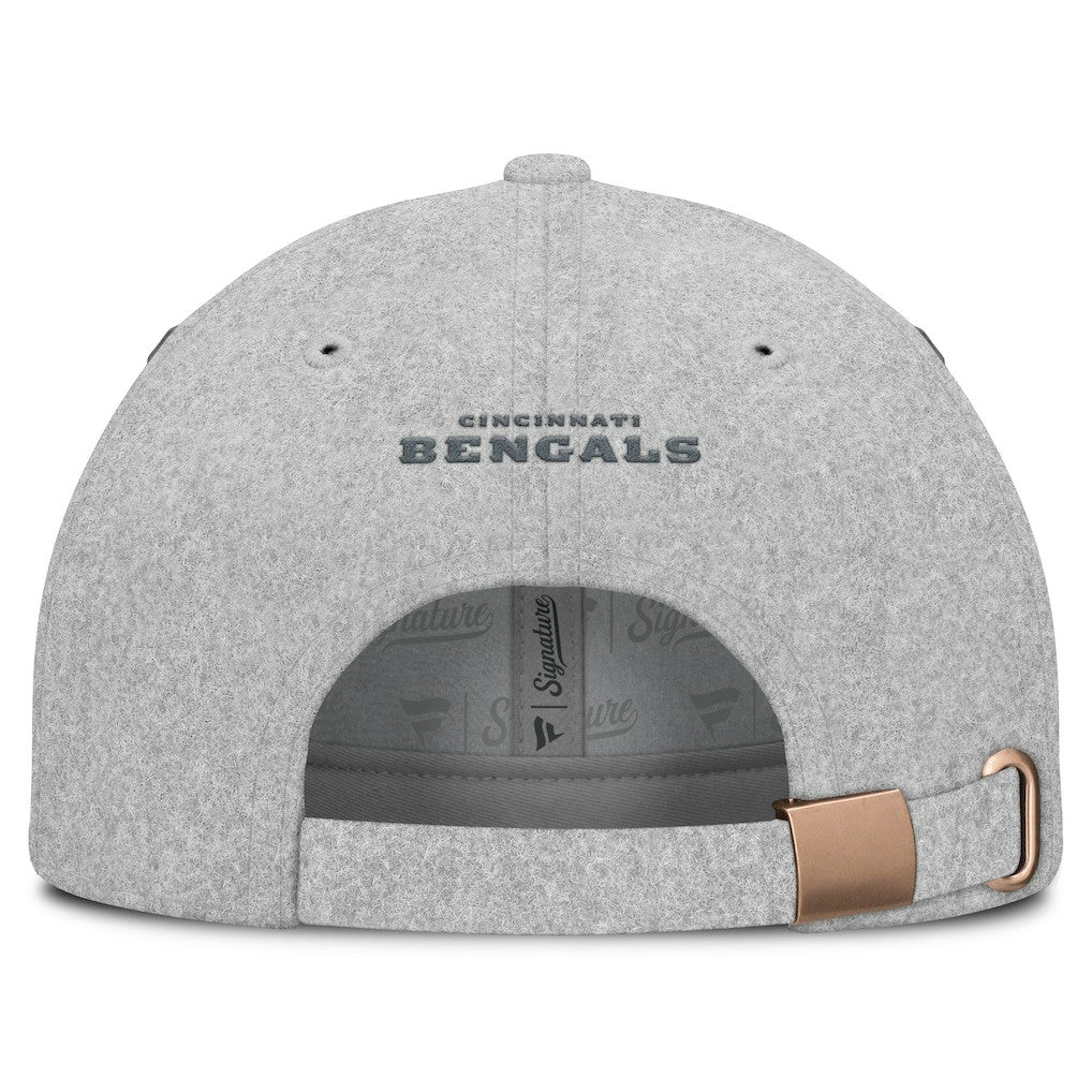 Cincinnati Bengals Front Office Adjustable Hat Heather Gray
