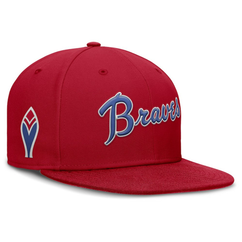 Atlanta Braves Nike Cooperstown True Performance Fitted Hat - Red Hats