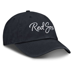 Boston Red Sox Nike Women's Cooperstown Club Script Adjustable Hat - Navy Hats