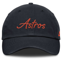 Houston Astros Nike Women's Cooperstown Club Script Adjustable Hat - Navy Hats