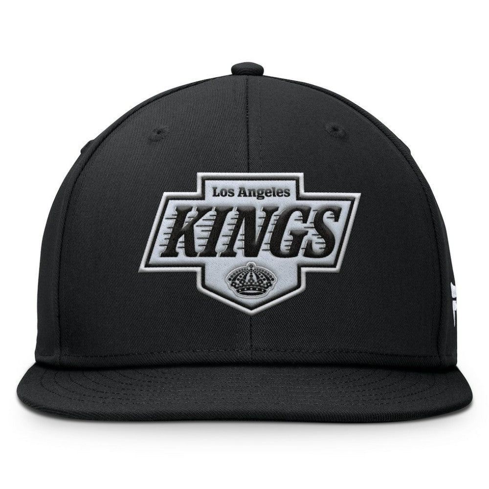 NHL Los Angeles Kings Fanatics Primary Logo Snapback Hat - Black