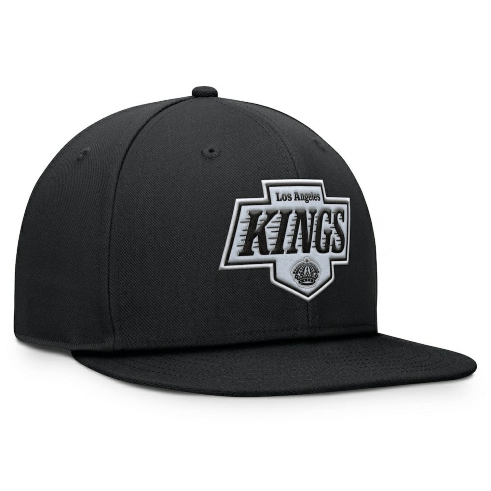 NHL Los Angeles Kings Fanatics Primary Logo Snapback Hat - Black