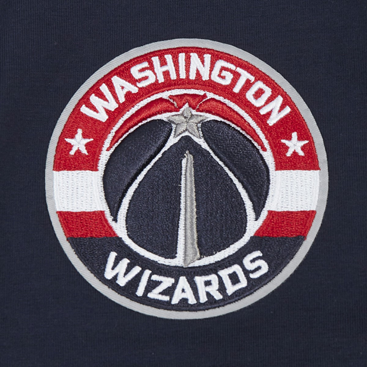 Washington Wizards Pro Standard Women's Jewels Boxy Cropped T-Shirt Navy