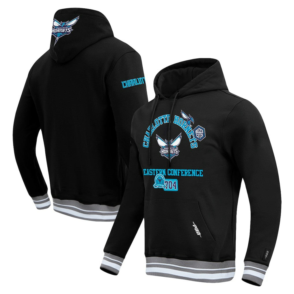 Charlotte Hornets Pro Standard Area Code Pullover Hoodie Black
