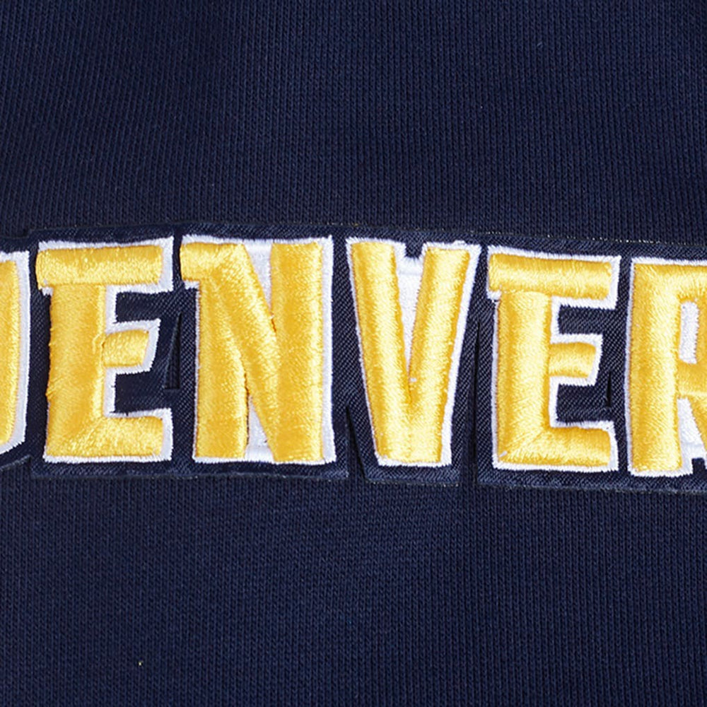 Denver Nuggets Pro Standard Area Code Pullover Hoodie Navy