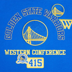 Golden State Warriors Pro Standard Area Code Pullover Hoodie Royal