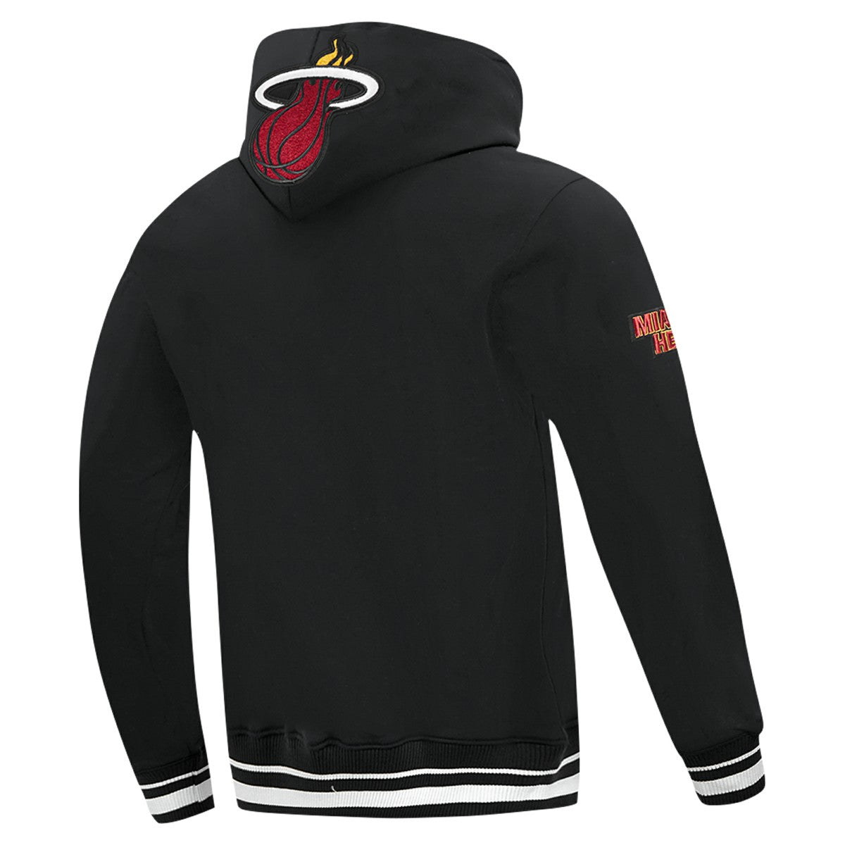 Miami Heat Pro Standard Area Code Pullover Hoodie Black