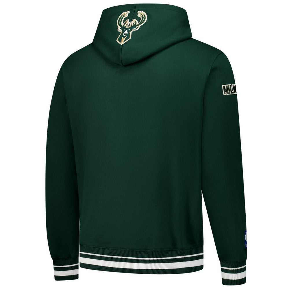 Milwaukee Bucks Pro Standard Area Code Pullover Hoodie Hunter Green