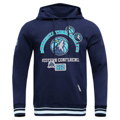 Minnesota Timberwolves Pro Standard Area Code Pullover Hoodie Navy