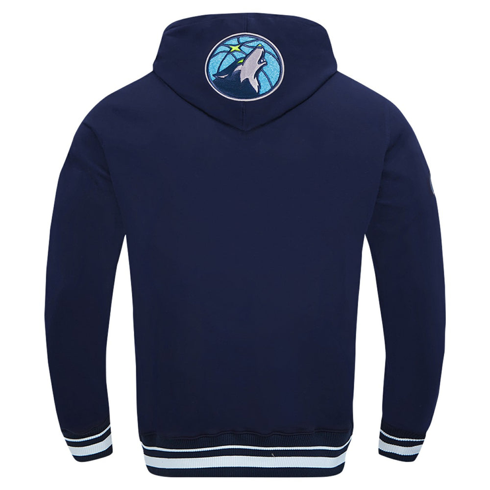Minnesota Timberwolves Pro Standard Area Code Pullover Hoodie Navy