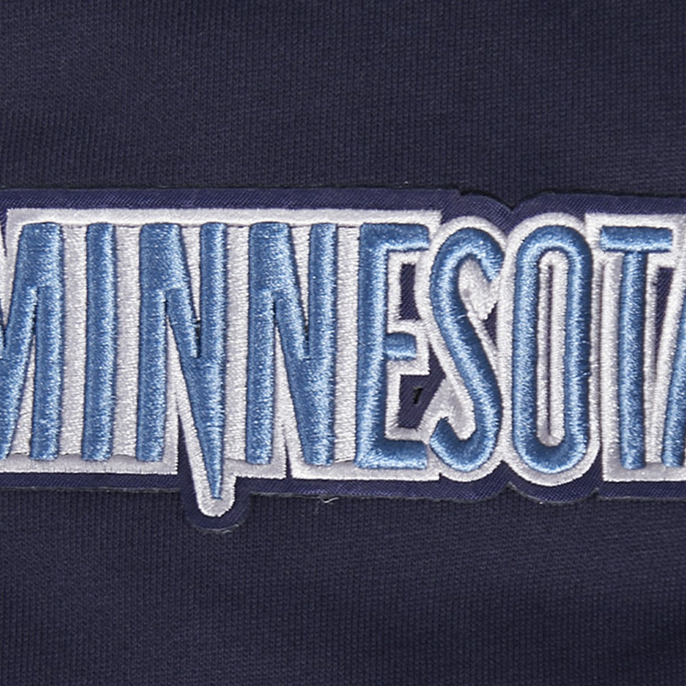 Minnesota Timberwolves Pro Standard Area Code Pullover Hoodie Navy