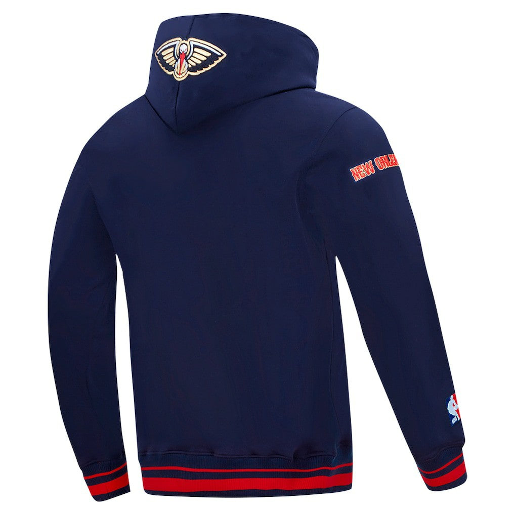 New Orleans Pelicans Pro Standard Area Code Pullover Hoodie Navy
