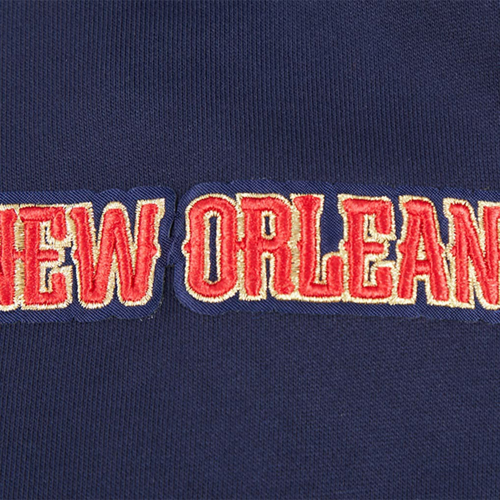 New Orleans Pelicans Pro Standard Area Code Pullover Hoodie Navy