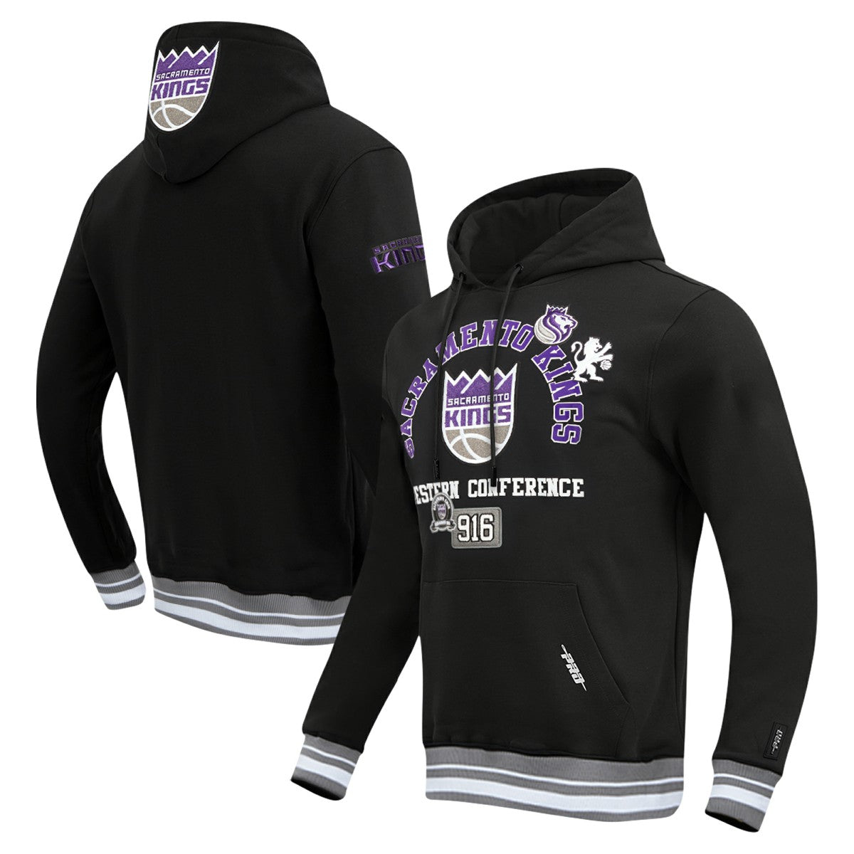 Sacramento Kings Pro Standard Area Code Pullover Hoodie Black