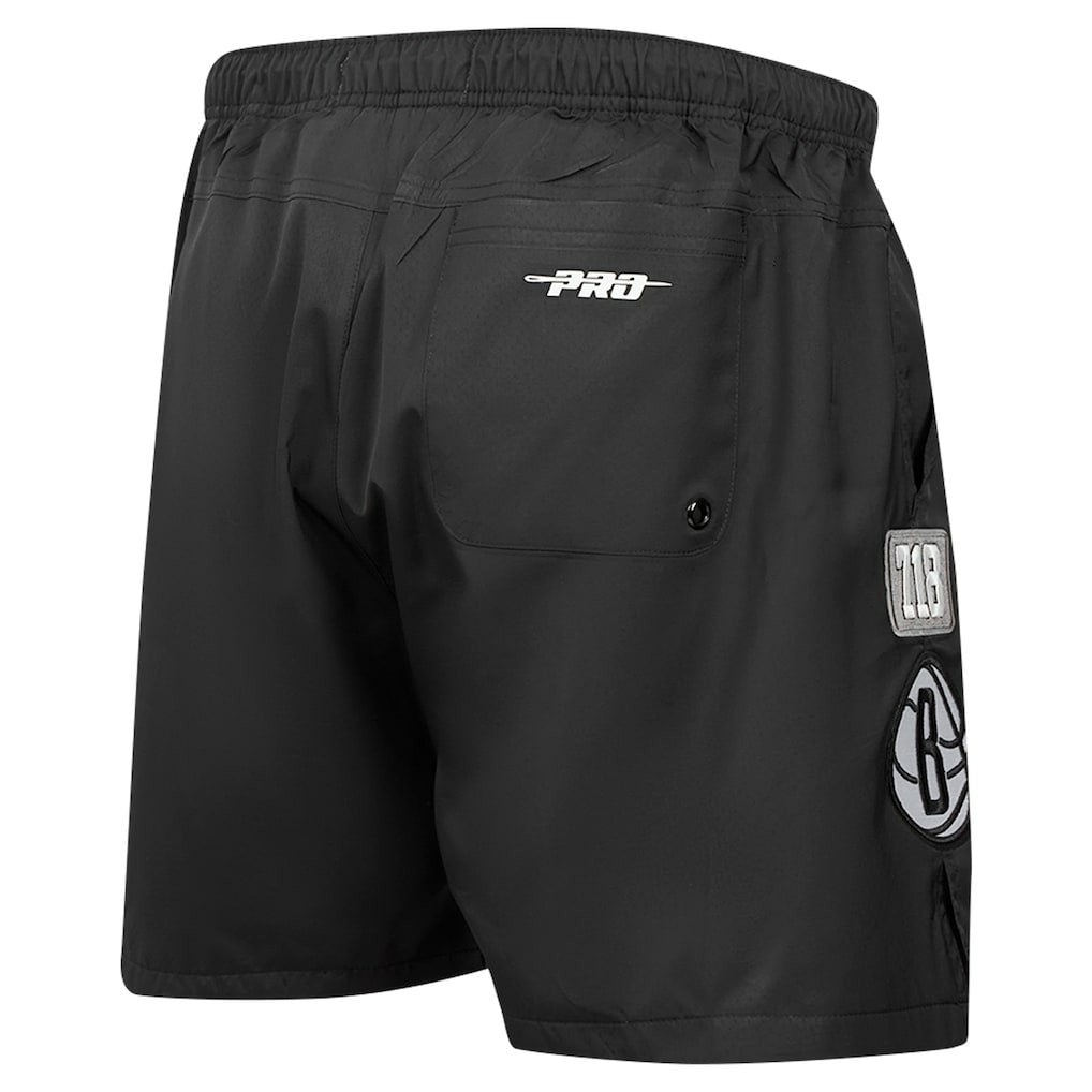 Brooklyn Nets Pro Standard Area Code Shorts Black