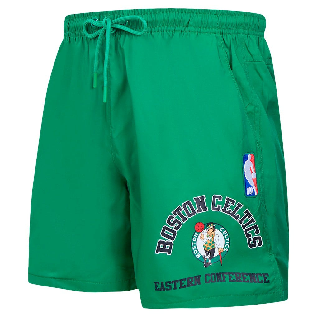 Boston Celtics Pro Standard Area Code Shorts Kelly Green