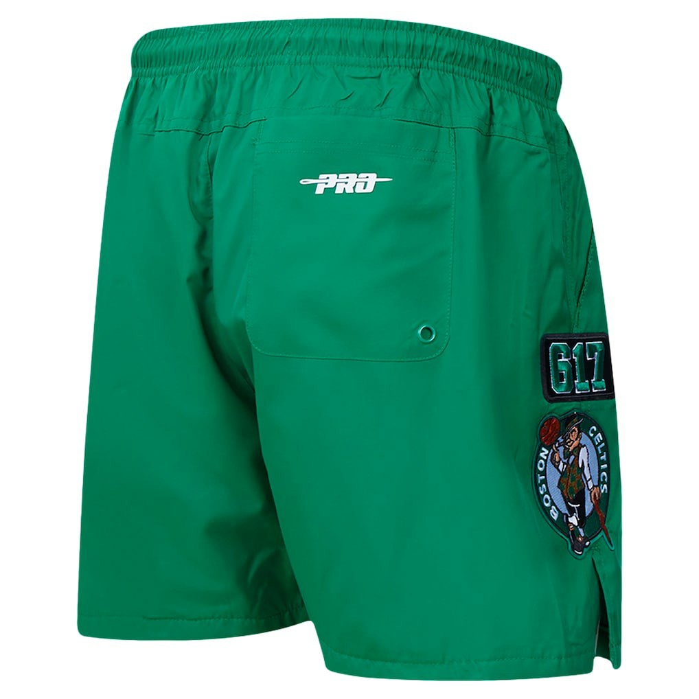 Boston Celtics Pro Standard Area Code Shorts Kelly Green