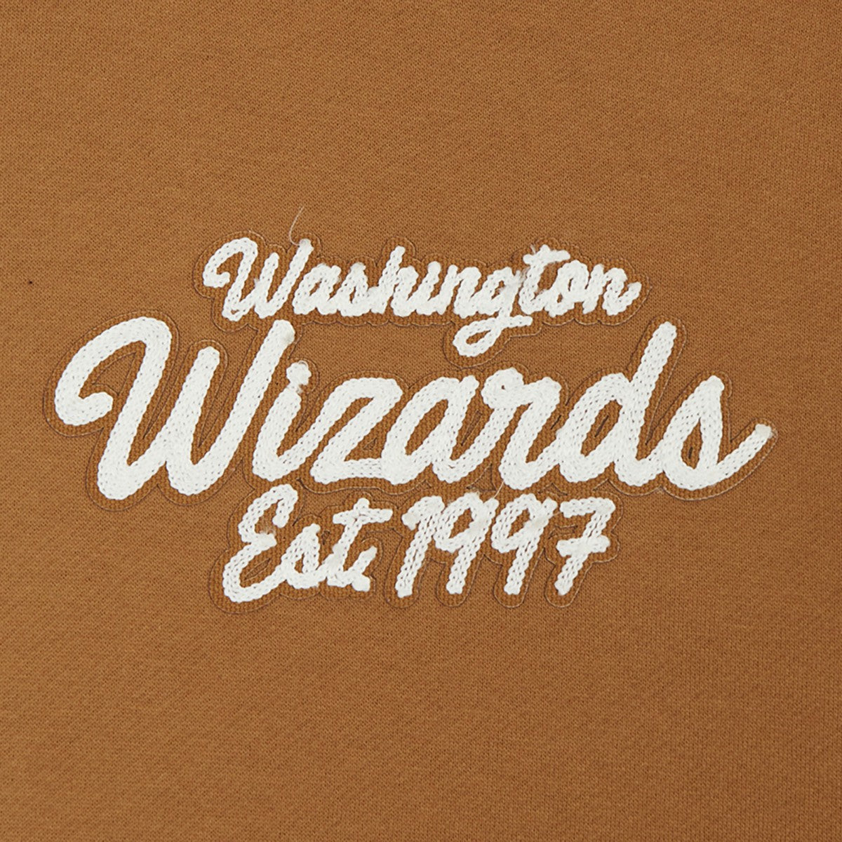 Washington Wizards Pro Standard Paint the City Drop Shoulder Pullover Hoodie Brown