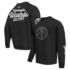 Washington Wizards Pro Standard Paint the City Pullover Sweatshirt Black