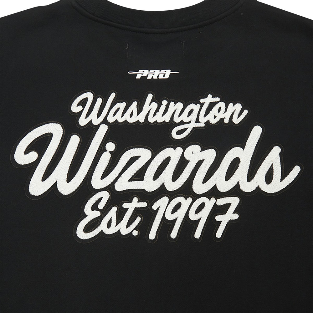 Washington Wizards Pro Standard Paint the City Pullover Sweatshirt Black