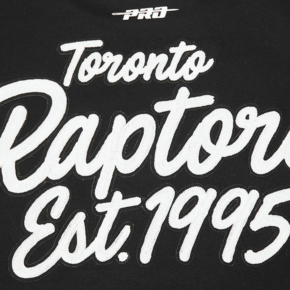 Toronto Raptors Pro Standard Paint the City Drop Shoulder Sweatshirt Black