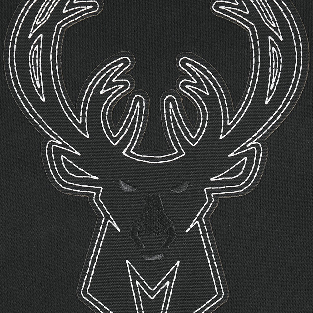 Milwaukee Bucks Pro Standard Paint the City Drop Shoulder Sweatshirt Black