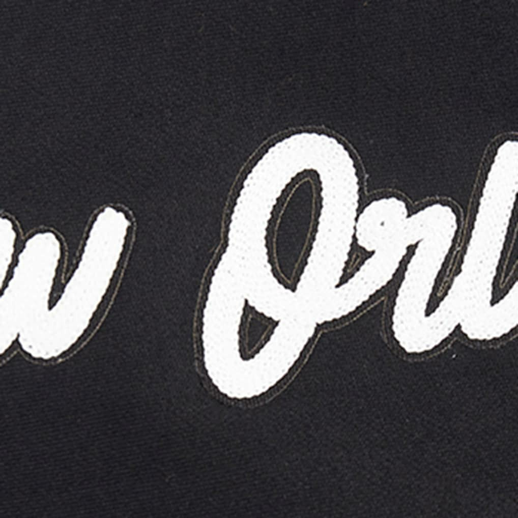 New Orleans Pelicans Pro Standard Paint the City Drop Shoulder Sweatshirt Black