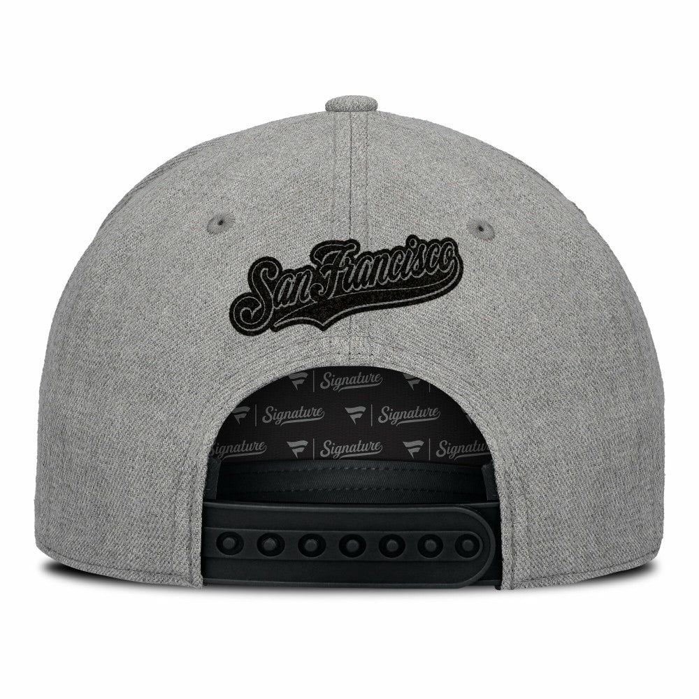 San Francisco Giants Fanatics Signature Elements Cork Patch A-Frame Adjustable Hat - Gray Hats