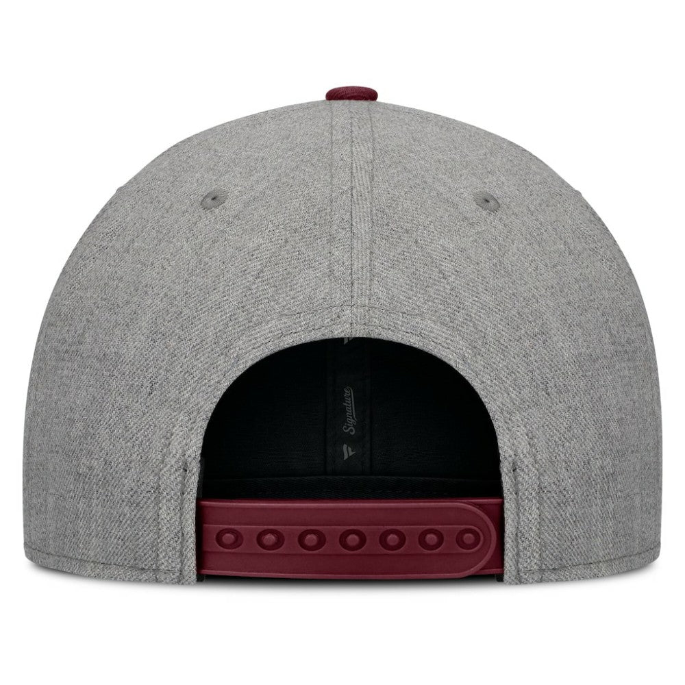 San Diego Padres Fanatics Elements Felt Chainstitch Snapback Hat - Gray/Maroon Hats