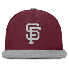 San Francisco Giants Fanatics Front Office Snapback Hat - Wine Hats