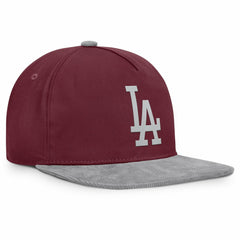 Los Angeles Dodgers Fanatics Front Office Snapback Hat - Wine Hats