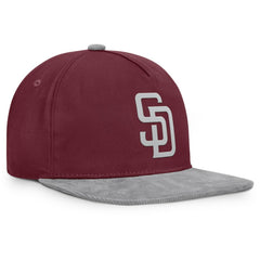San Diego Padres Fanatics Front Office Snapback Hat - Wine Hats