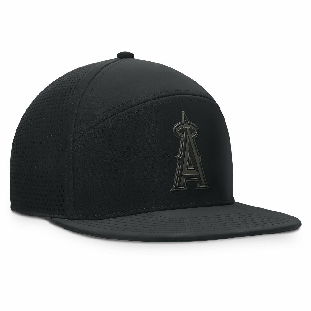 Los Angeles Angels Fanatics Horizon Snapback Hat - Black Hats