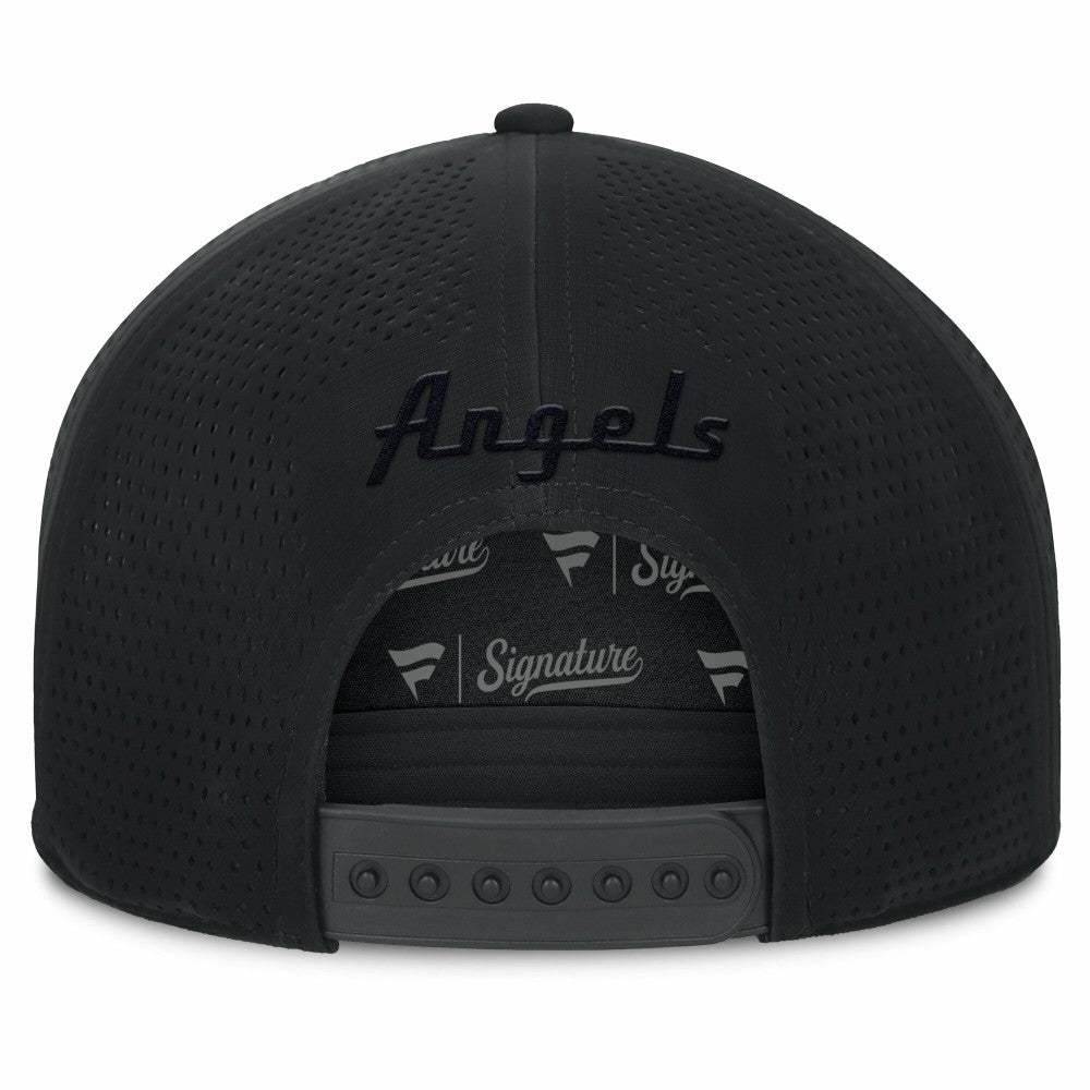 Los Angeles Angels Fanatics Horizon Snapback Hat - Black Hats