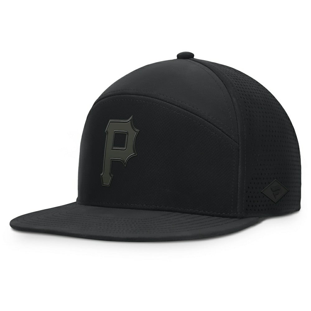 Pittsburgh Pirates Fanatics Horizon Snapback Hat - Black Hats