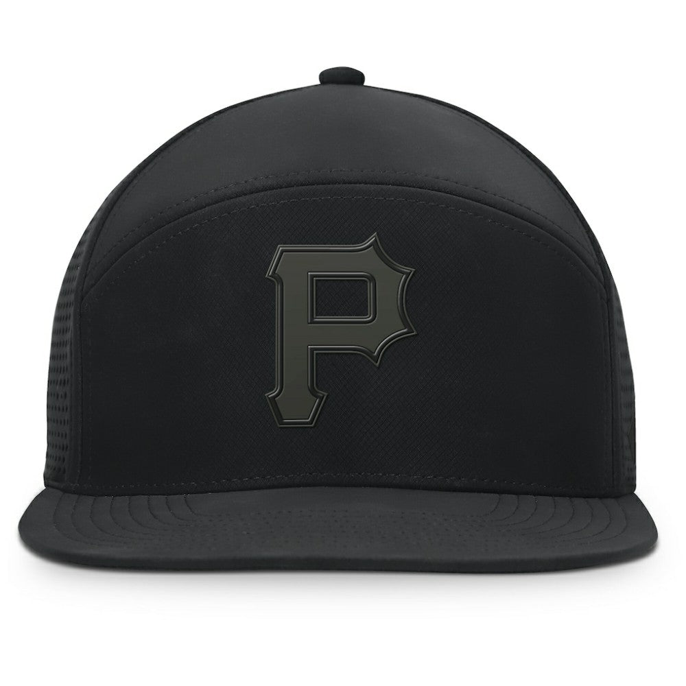 Pittsburgh Pirates Fanatics Horizon Snapback Hat - Black Hats