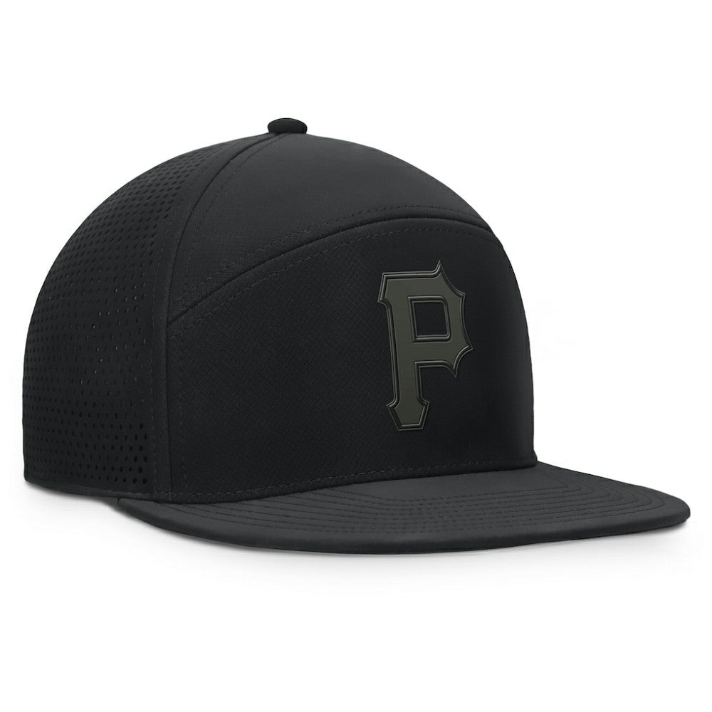 Pittsburgh Pirates Fanatics Horizon Snapback Hat - Black Hats