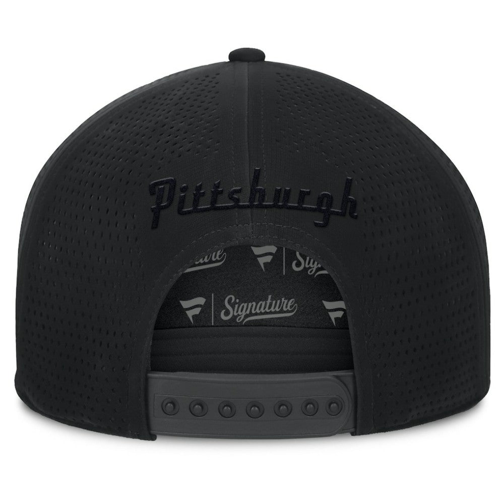 Pittsburgh Pirates Fanatics Horizon Snapback Hat - Black Hats