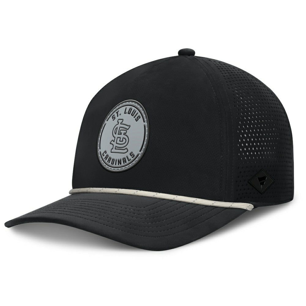 St. Louis Cardinals Fanatics Signature A-Frame Adjustable Hat - Black Hats