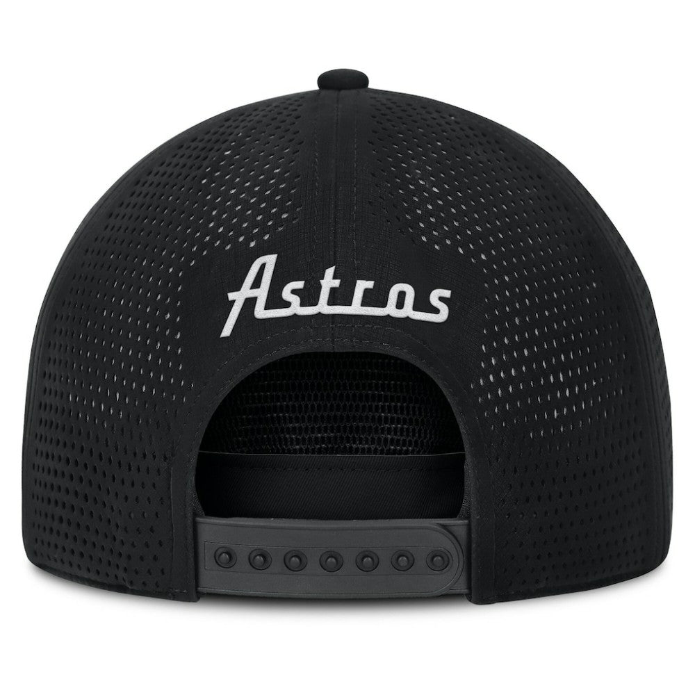 Houston Astros Fanatics Signature A-Frame Adjustable Hat - Black Hats