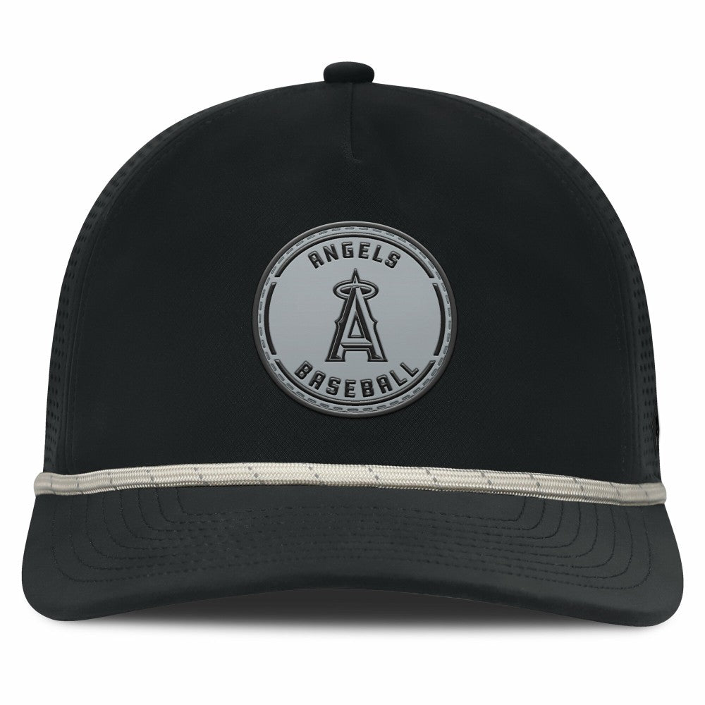 Los Angeles Angels Fanatics Front Office Performance A-Frame Adjustable Hat - Black Hats