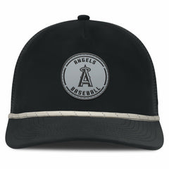 Los Angeles Angels Fanatics Front Office Performance A-Frame Adjustable Hat - Black Hats