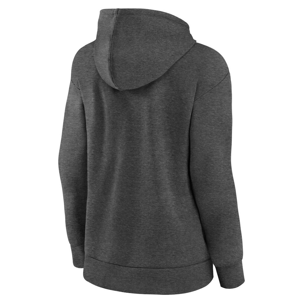 Denver Nuggets Women's Primary Logo Pullover Hoodie Charcoal