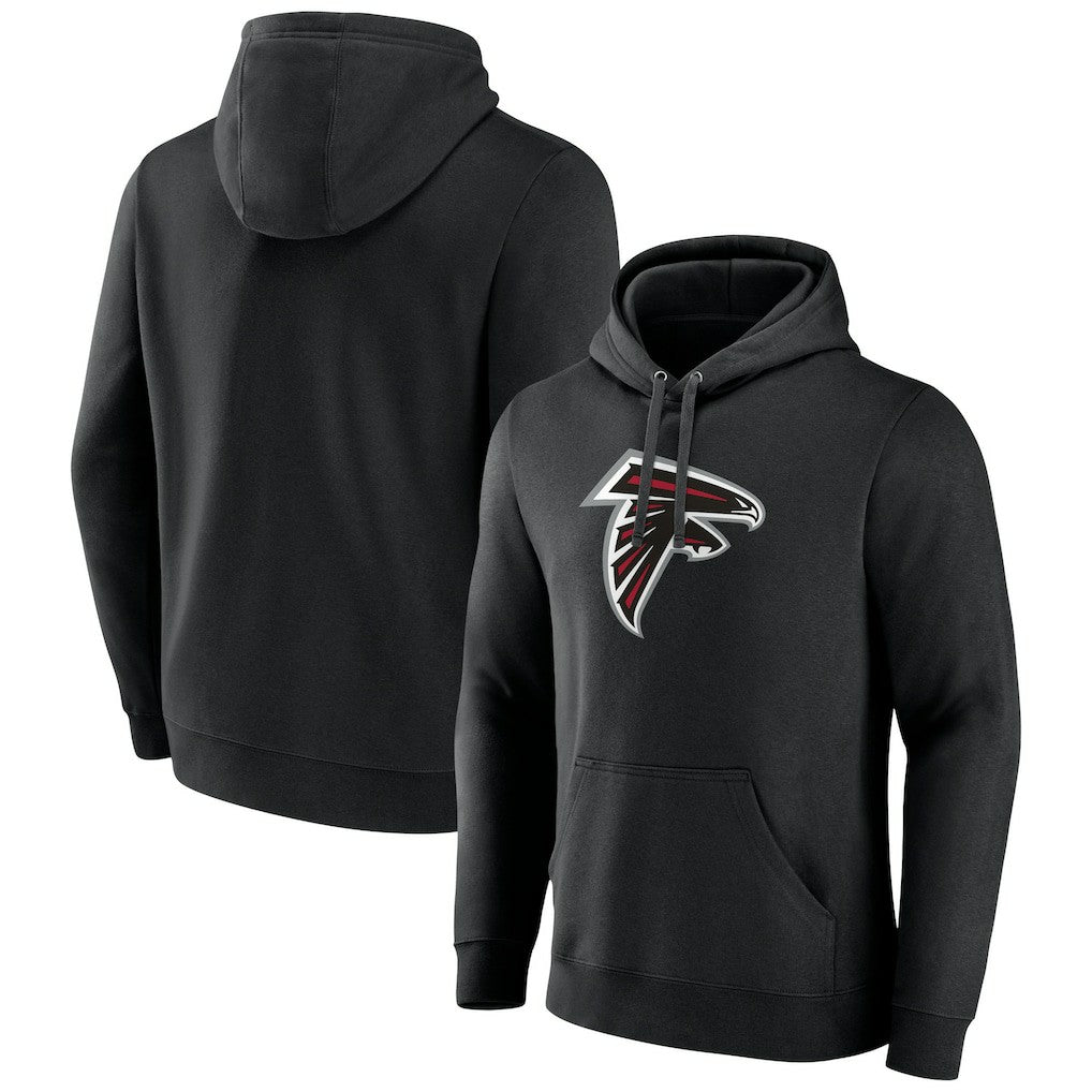 Atlanta Falcons Primary Logo Pullover Hoodie Black
