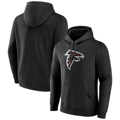 Atlanta Falcons Primary Logo Pullover Hoodie Black